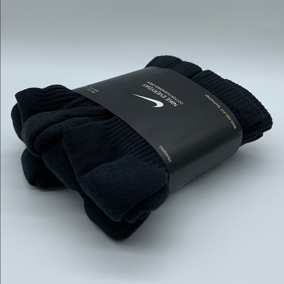 NIKE 6 pairs pack EVERYDAY COTTON CUSHIONED CREW - Picture 14 of 16